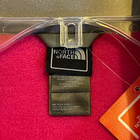 NWT The North Face Pink/Grey Wendy Jacket (XS) - Picture 2 of 4